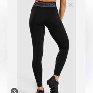 Gymshark Black Athletic Leggings (Flex leggings)